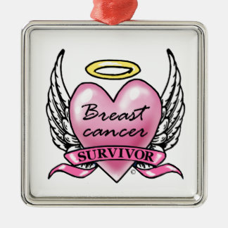 Ornement Métallique Coeur d'un survivant