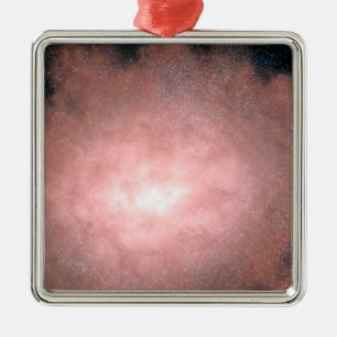 Ornement Métallique Concept de ce qu'une galaxie poussiéreuse et brill