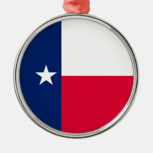 Ornement Métallique Conception du drapeau de l'État du Texas