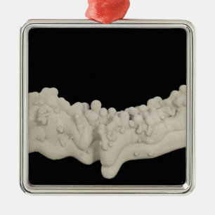 Ornement Métallique Concrétion d'argile