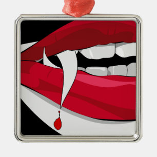 Ornement Métallique Convoitise de sang