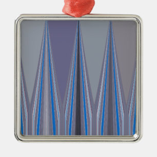 Ornement Métallique Cool Blue Seamless Design