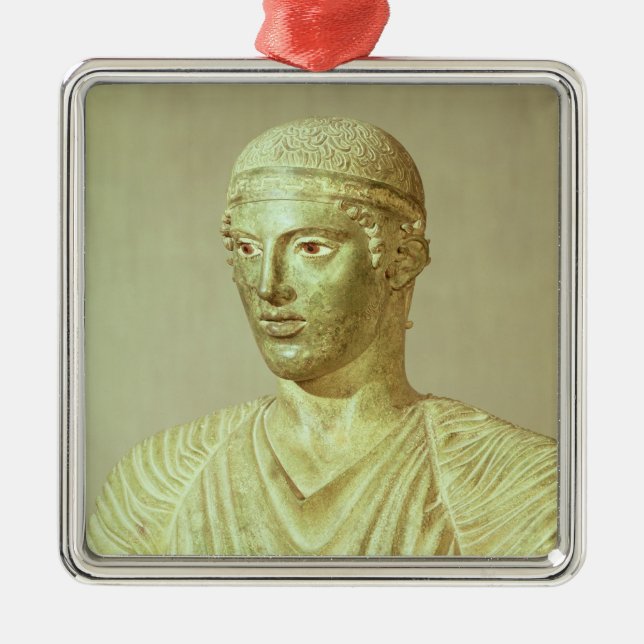 Ornement Métallique Coordonnée de l'aurige de Delphes, c.470 AVANT (Devant)