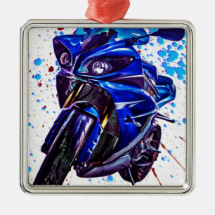Ornement Métallique Copie d'art de Yamaha YZF R1