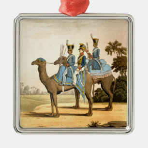 Ornement Métallique Corps de Rocket et corps de dromadaire, armée 181