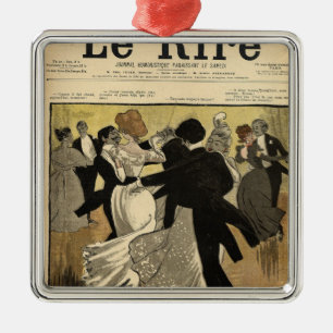 Ornement Métallique Couples de danse