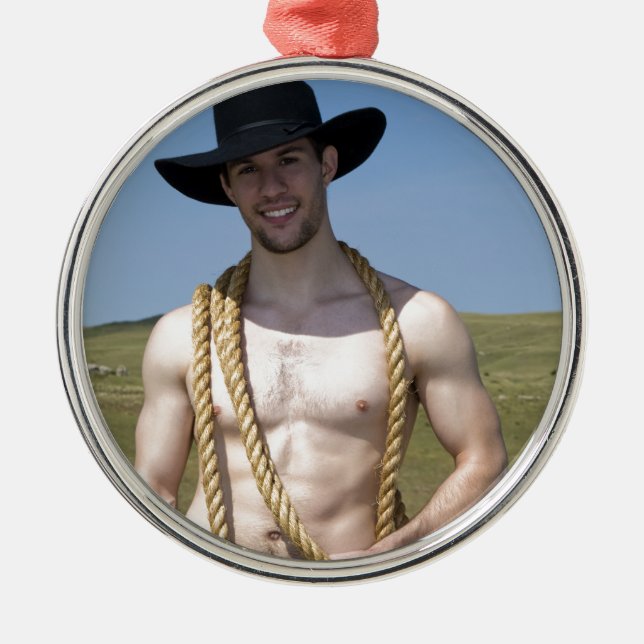 Ornement Métallique cowboy 15867-RA (Devant)