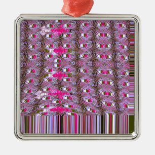 Ornement Métallique Cute Edgy Hakuna Matata Belles Personnes Africaine