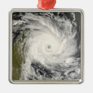 Ornement Métallique Cyclone tropical Ivan au-dessus du Madagascar