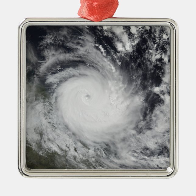 Ornement Métallique Cyclone tropical sévère Hamish (Devant)