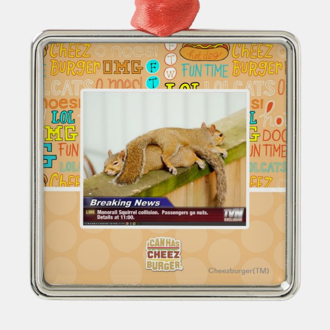 Ornement Métallique Dernières nouvelles (Devant)