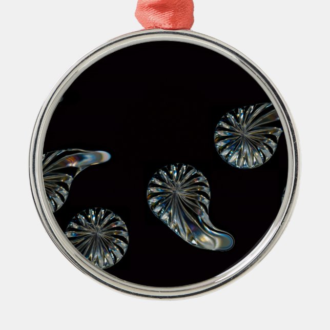 Ornement Métallique Design irlandais - La collection Crystal (Devant)