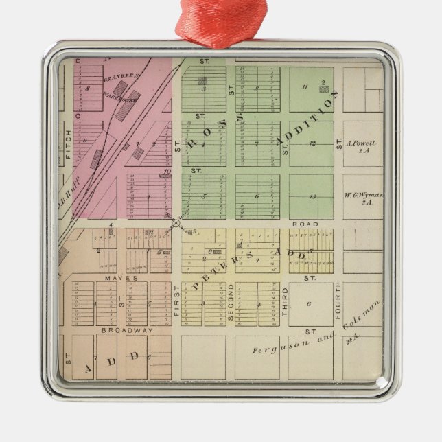 Ornement Métallique Dixon (Devant)