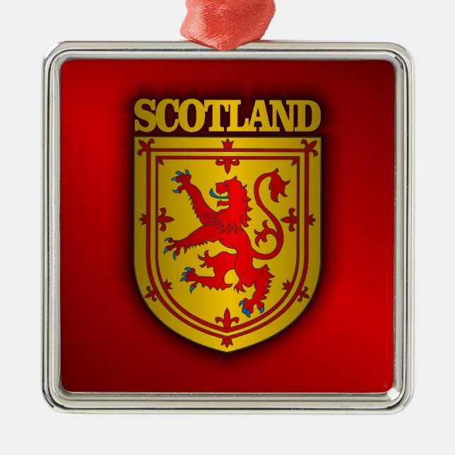 Ornement Métallique Ecosse Armes légères (Devant)
