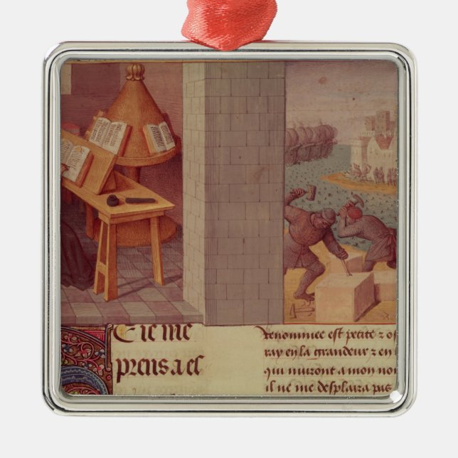 Ornement Métallique Écriture de Livy et la base de Rome (Devant)