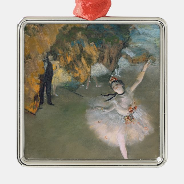 Ornement Métallique Edgar Degas | L'étoile ou la danseuse sur scène (Devant)