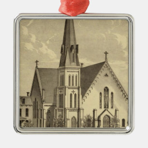 Ornement Métallique Église de la liberté est de coeur sacré