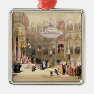 Ornement Métallique Église grecque de la tombe sainte, Jérusalem, avr.