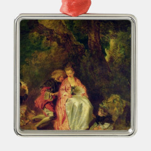 Ornement Métallique Embarquement pour Cythera, c.1717