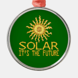 Ornement Métallique Énergie solaire