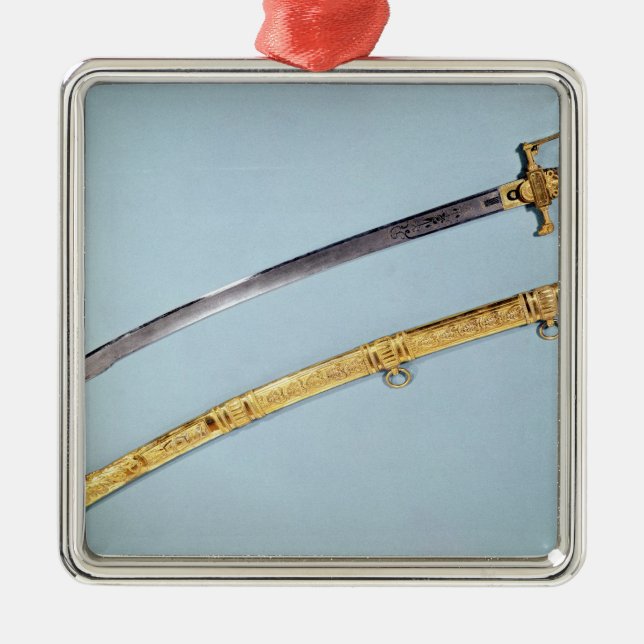 Ornement Métallique Épée donnée au napoléon I par le Directoire (Devant)