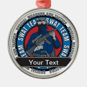 Ornement Métallique Équipe de choc faite sur commande