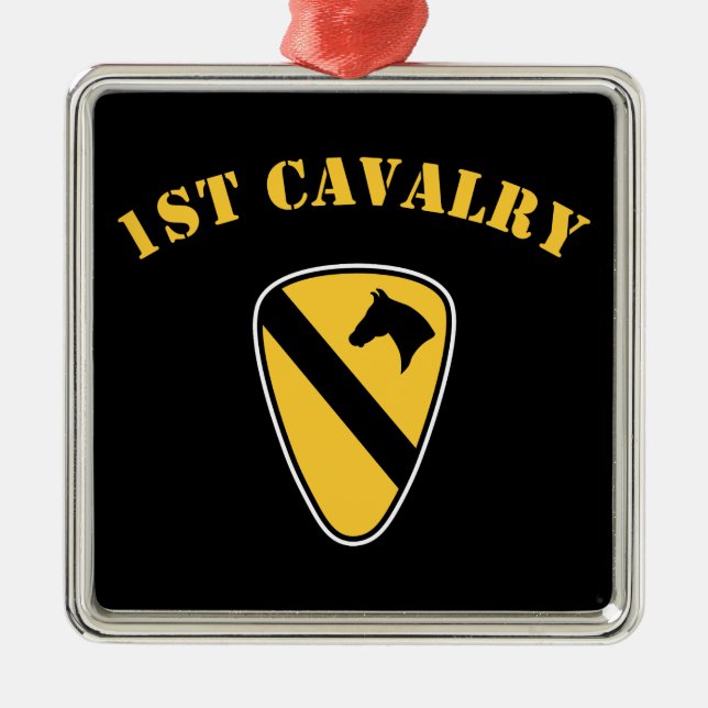 Ornement Métallique ęr Division de cavalerie (Devant)