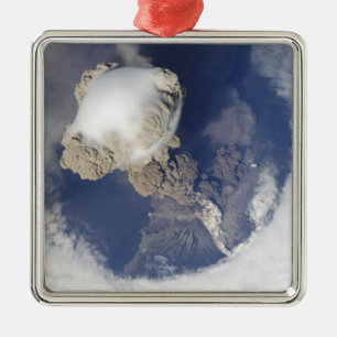 Ornement Métallique Éruption de volcan de Sarychev