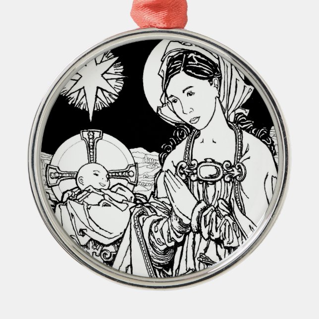 Ornement Métallique Est de Verbum Caro Factum (Devant)