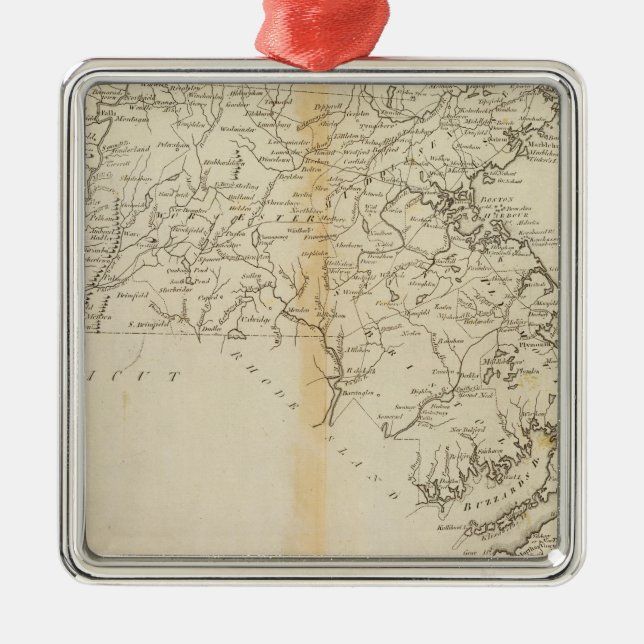 Ornement Métallique État du Massachusetts 2 (Devant)