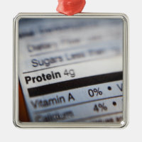 Étiquette de nutrition de nourriture