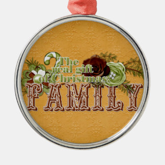 Ornement Métallique Famille