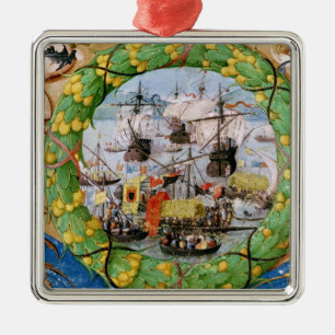 Ornement Métallique Festival de la flotte portugaise