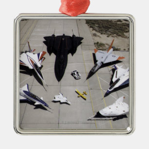Ornement Métallique Flotte 1997 d'aéronefs expérimentaux de Dryden sur