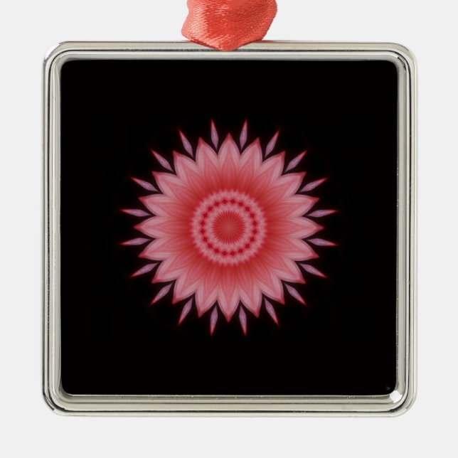 Ornement Métallique Flower Mandala (Devant)