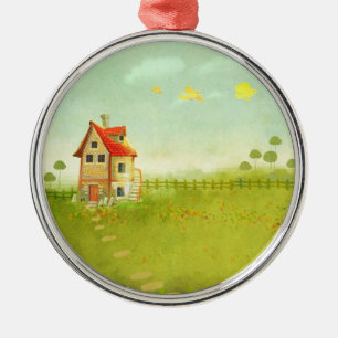 Ornement Métallique Foyer de la maison