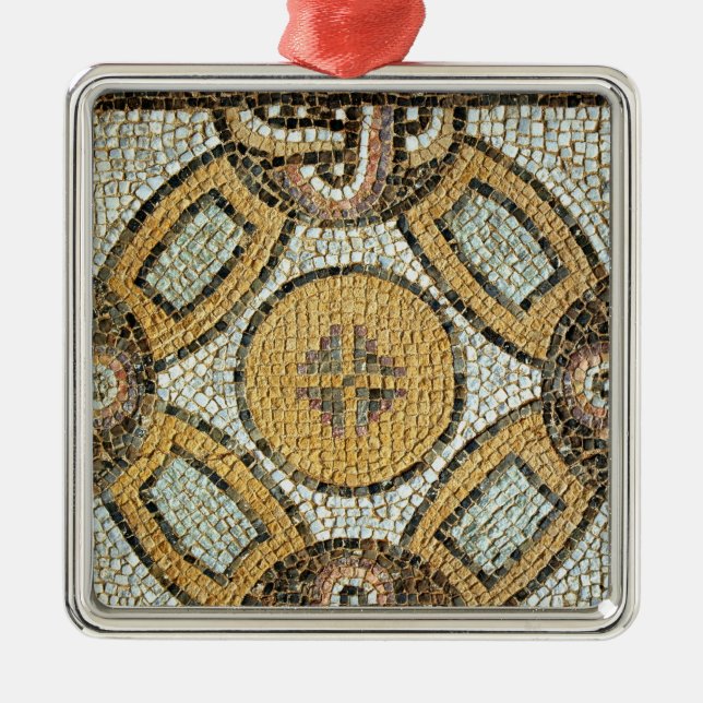 Ornement Métallique Fragment du plancher des bains romains (Devant)