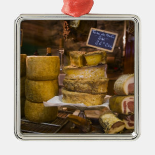 Ornement Métallique France, Corse. Fromages et charcuterie locaux