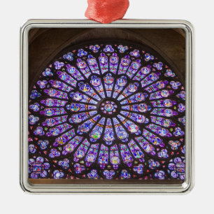 Ornement Métallique France, Paris. Détail intérieur du vitrail