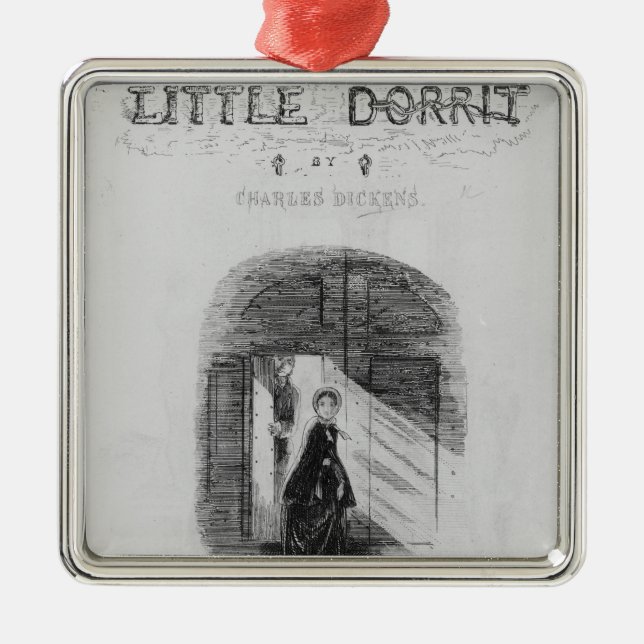 Ornement Métallique Frontispice "peu de Dorrit" par Charles (Devant)