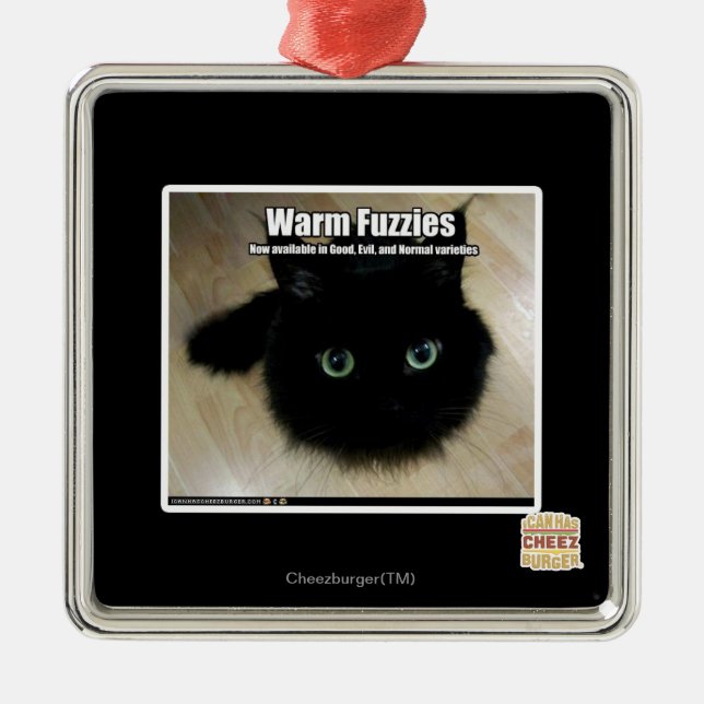 Ornement Métallique Fuzzies chaud (Devant)