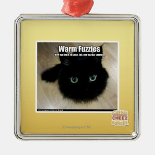 Ornement Métallique Fuzzies chaud