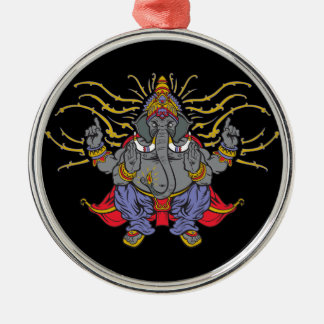 Ornement Métallique Ganesha