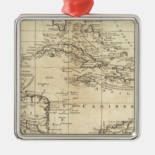 Ornement Métallique Graphique des Antilles 2 (Devant)