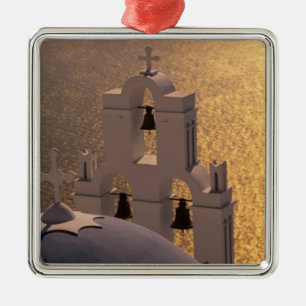 Ornement Métallique Grèce, îles des Cyclades, Santorin, Thira,