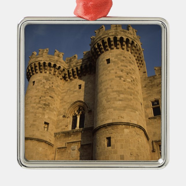 Ornement Métallique Grèce, Rhodes Town. Vue sur le Palais de (Devant)