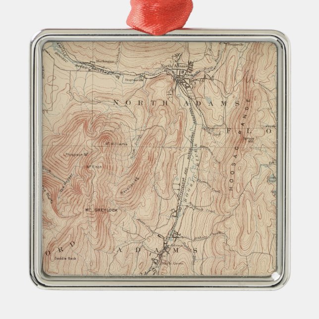 Ornement Métallique Greylock, Massachusetts (Devant)