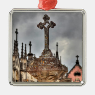 Ornement Métallique Gros plan de cimetière, Portugal