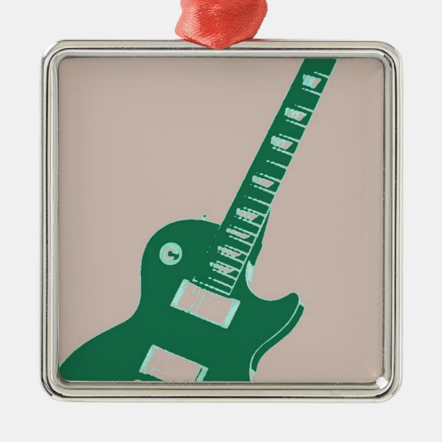 Ornement Métallique Guitare électrique (Devant)