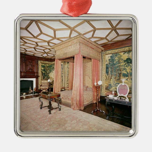 Ornement Métallique Hangings et couverture de lit (Devant)